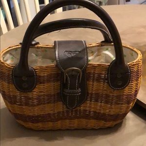 Roxy basket purse